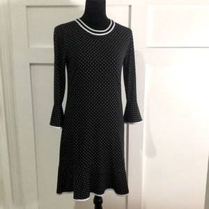 MICHAEL Michael Kors black and white polka dot dress - Size Small